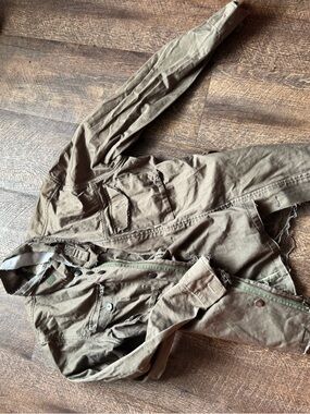 Volcom Men's Olive Utility Field Jacket